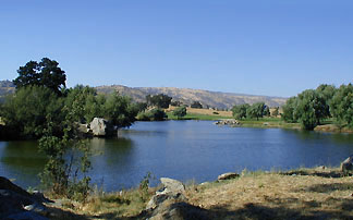 Our Lake Chanac in Stallion Springs. Click to Enlarge Picture