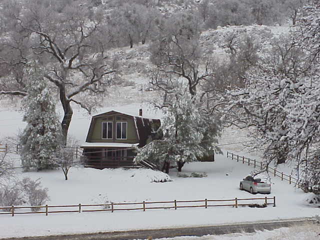 Our house in the Winter. Click to Enlarge Picture